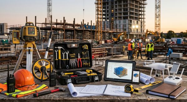 Top 7 outils essentiels pour garantir le succès des projets BTP