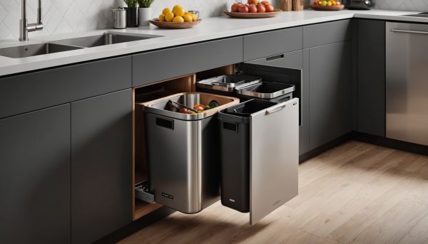 Des poubelles innovantes pour un rangement optimisé et stylé !